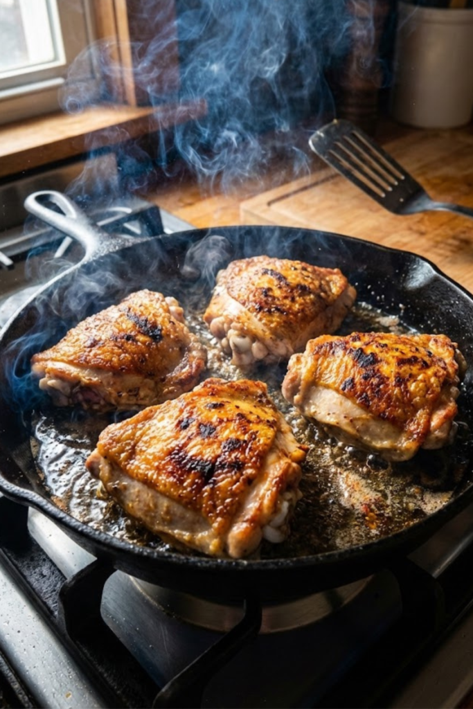 Crispy Chicken Thighs with Pan Sauce: The Ultimate 2026 Recipe 3 Article Image 2026 01 14T191003.685