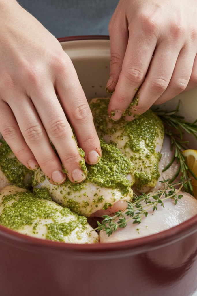 crockpot chicken with Mediterranean herbs Year: 2026 4 Article Image 2026 01 14T204415.727