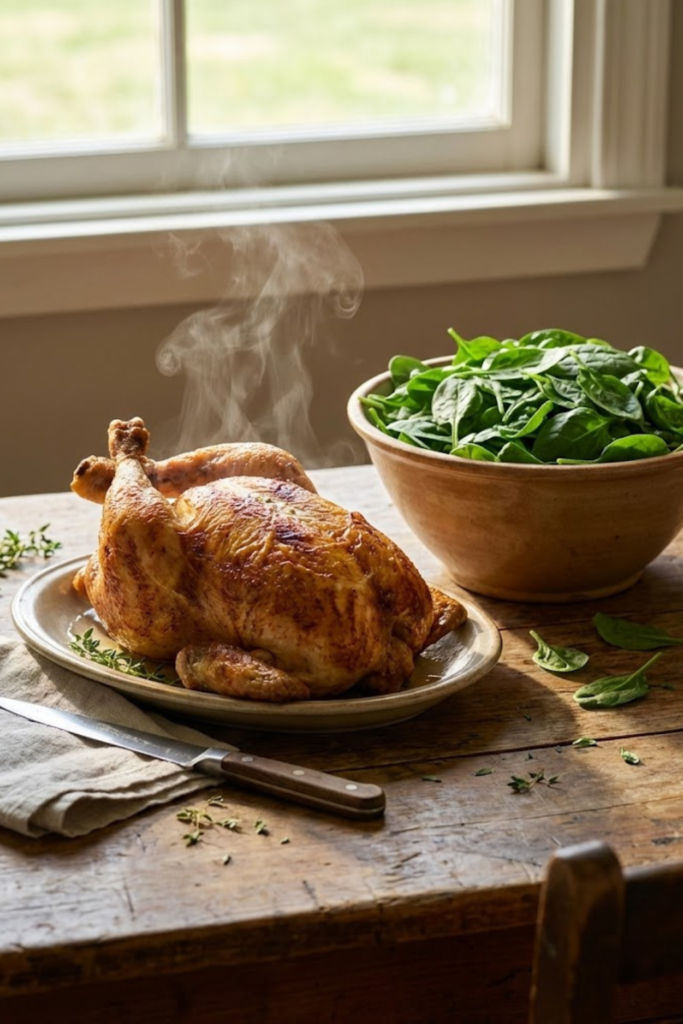 Quick Rotisserie Chicken Spinach Pasta Recipe (The Best 2026 Weeknight Meal) 2 Article Images 1 19