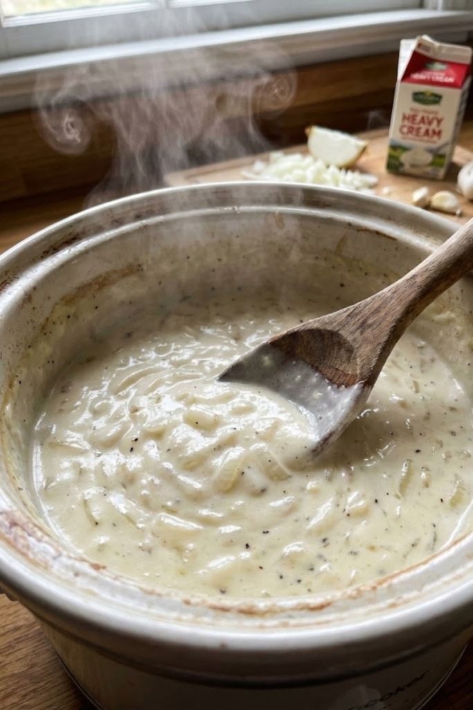 Easy Crockpot Chicken with Creamy Onion Sauce: Best 2026 Comfort Meal 3 Article Images 2 17