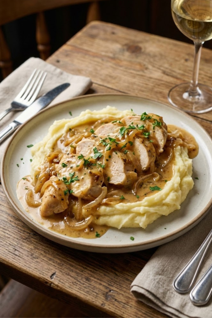 Easy Crockpot Chicken with Creamy Onion Sauce: Best 2026 Comfort Meal 4 Article Images 3 18