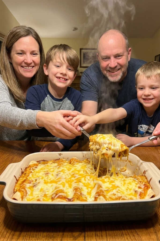 Quick and Easy Rotisserie Chicken Enchilada Casserole: My Favorite 30-Minute Dinner Hack 2 Untitled design 1 60