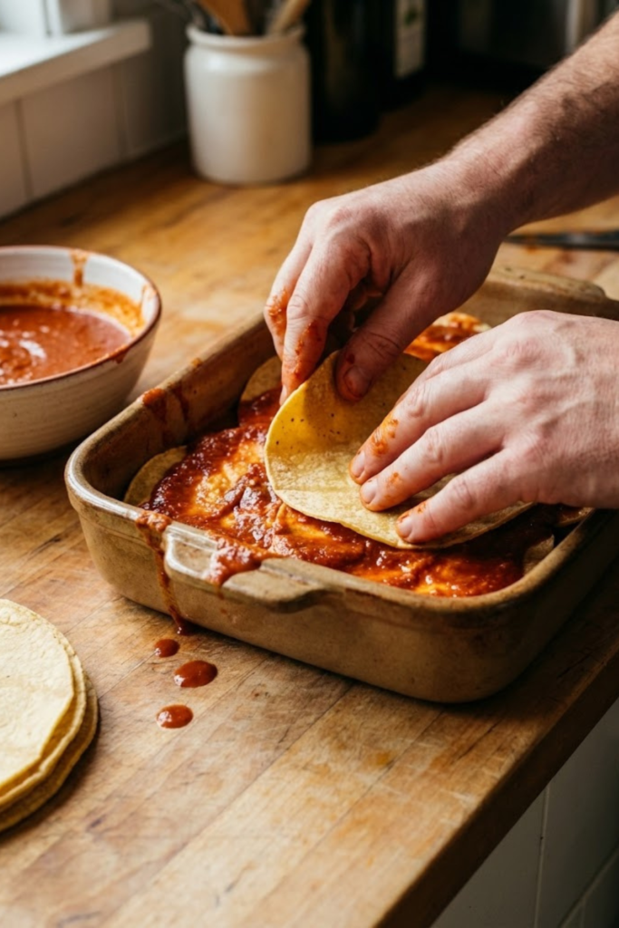 Quick and Easy Rotisserie Chicken Enchilada Casserole: My Favorite 30-Minute Dinner Hack 4 Untitled design 3 62