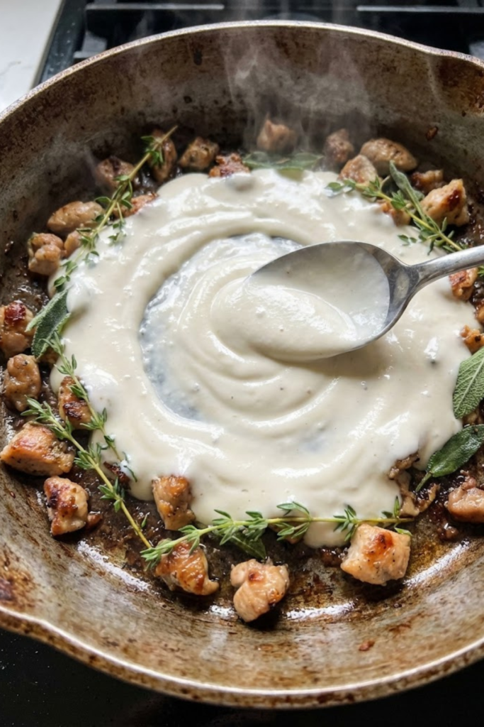 The Best Crispy Chicken Thighs with Herb Cream Sauce Recipe for 2026 4 Untitled design 3 74