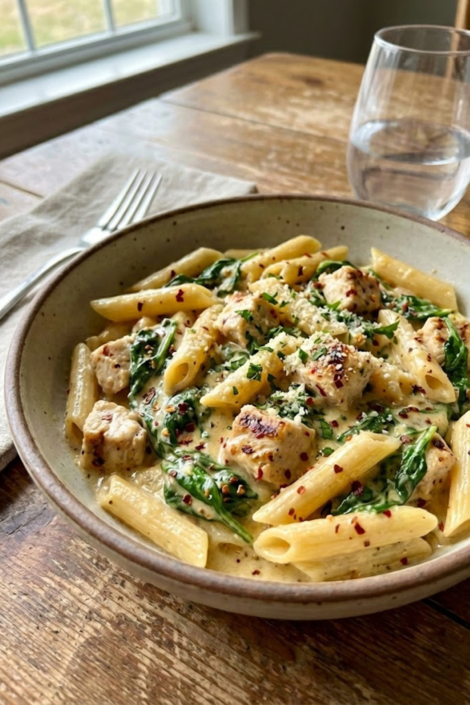 Creamy Rotisserie Chicken Garlic Pasta: The Ultimate 20-Minute Dinner (2026 Edition) 5 Untitled design 4 49