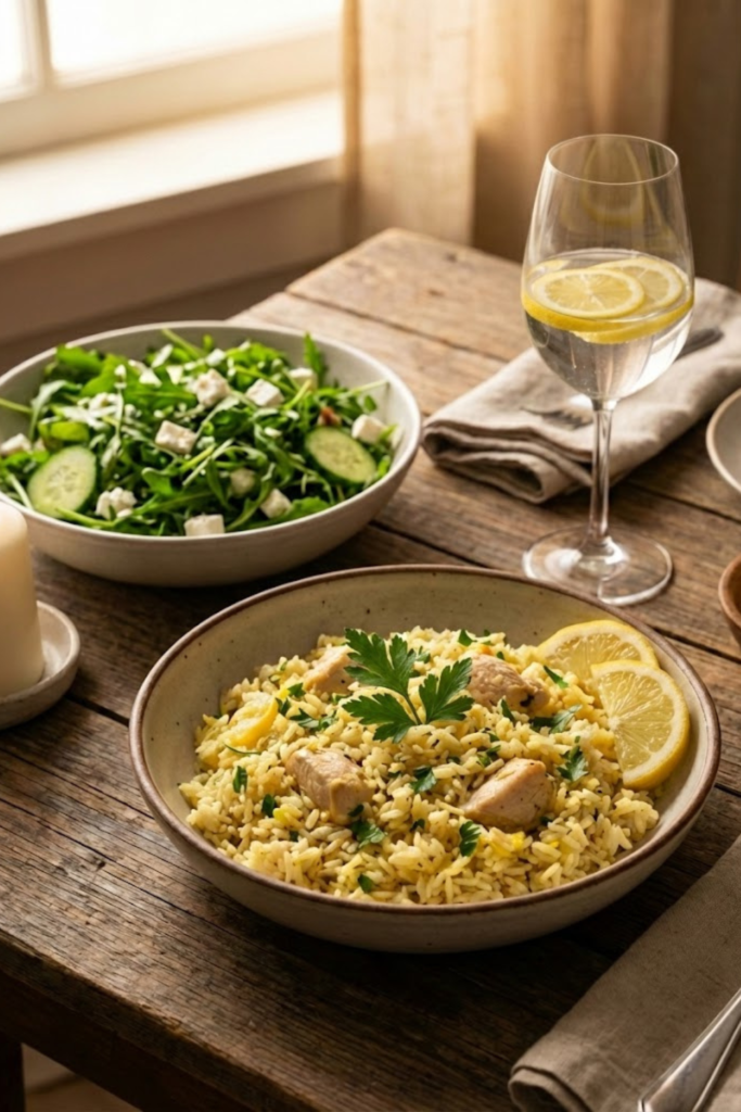 The Easiest One-Pot Rotisserie Chicken Lemon Rice You’ll Make in 2026 5 Untitled design 4 65