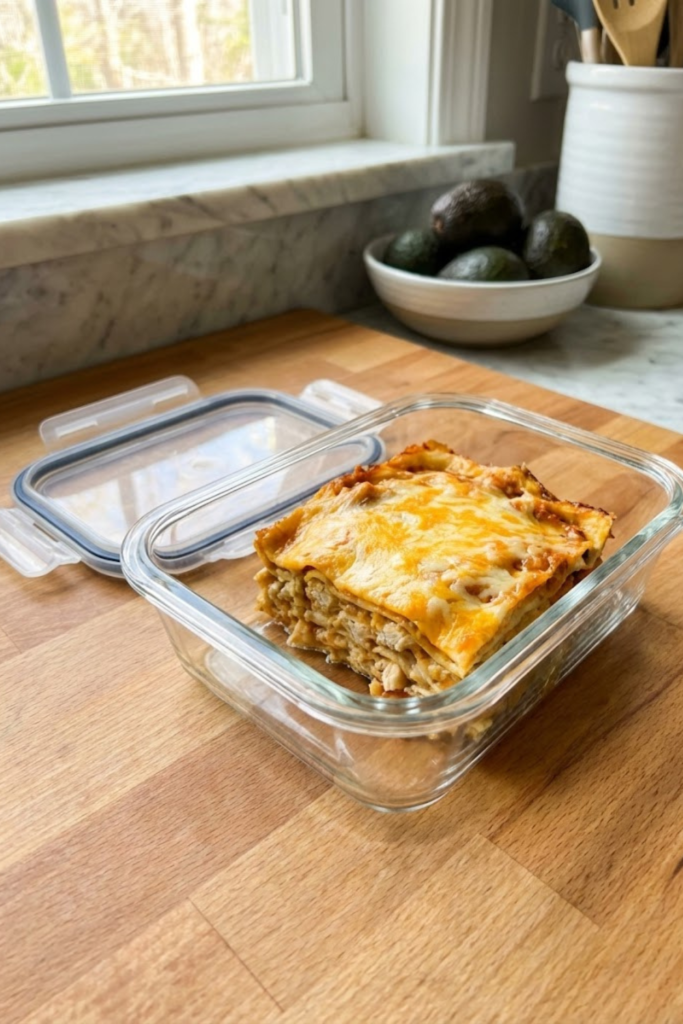 Quick and Easy Rotisserie Chicken Enchilada Casserole: My Favorite 30-Minute Dinner Hack 6 Untitled design 5 33