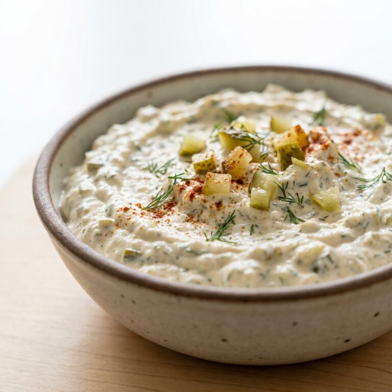 Protein Dill Pickle Dip