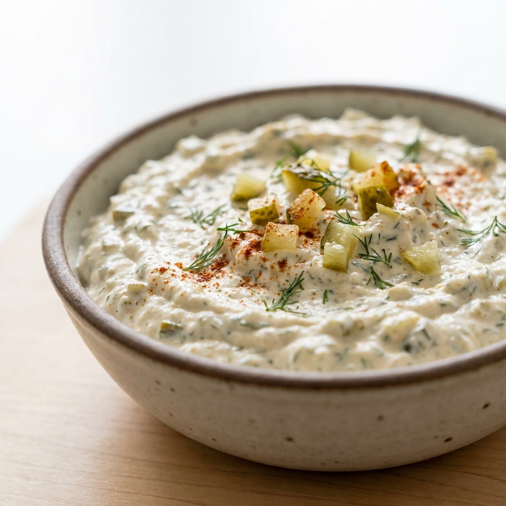 Protein Dill Pickle Dip