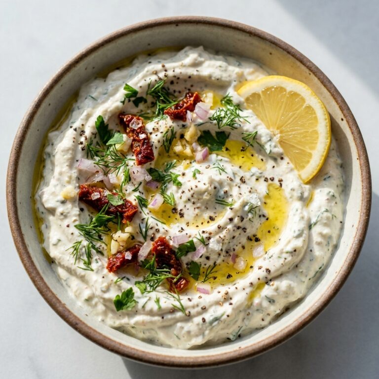 Savory Greek yogurt dip