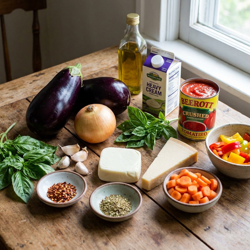 Eggplant parmesan soup recipe