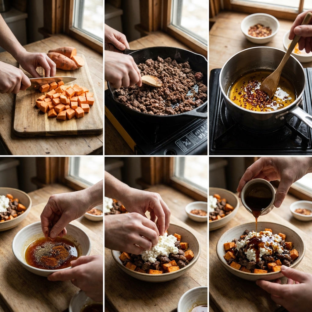 Hot Honey Cottage Cheese Sweet Potato Beef Bowl: A Complete Recipe Guide 2026 15 Hot honey cottage cheese sweet potato beef bowl