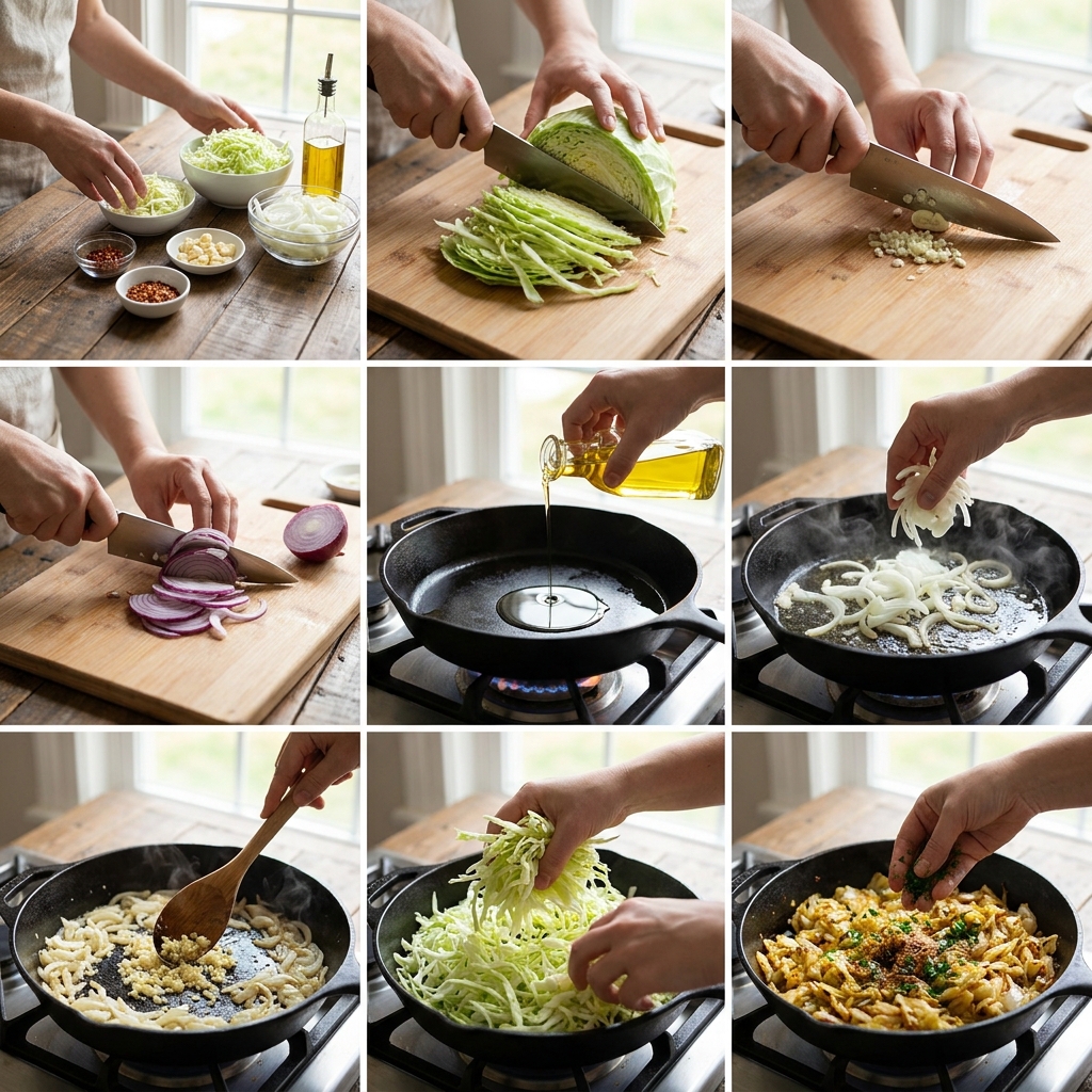 Addictive cabbage recipe