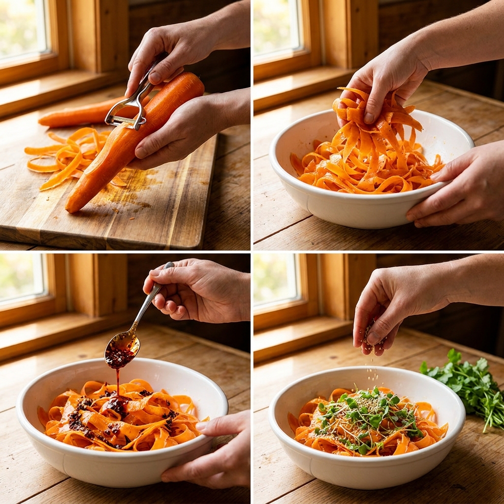 Chili Crisp Carrot Ribbon Salad Recipe 2026 15 Chili crisp carrot ribbon salad recipe