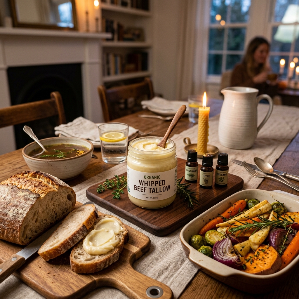 Whipped beef tallow recipe