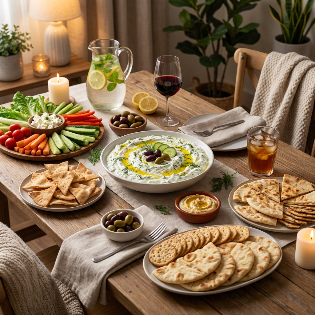Savory Greek yogurt dip