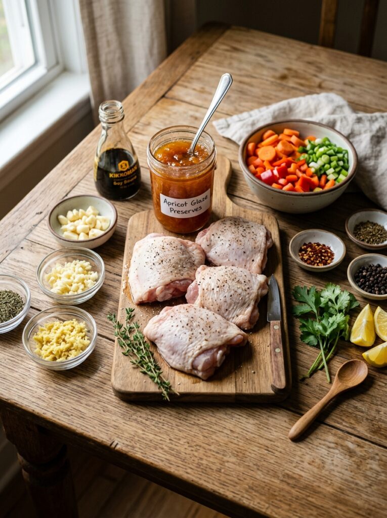 Apricot Glazed Chicken Thighs 13 Apricot glazed chicken 202604261637 1