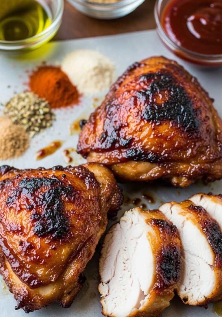 BBQ chicken thighs 202604182147