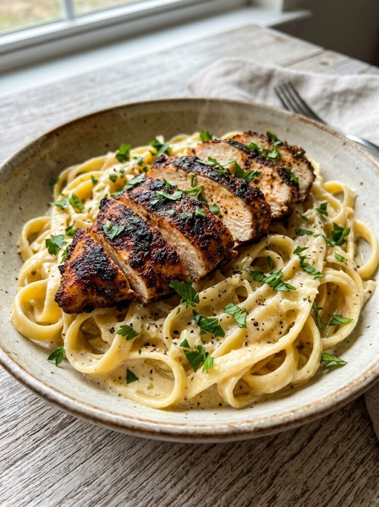 blackened chicken breast alfredo: Creamy Pasta with Spicy Cajun Chicken 12 Blackened chicken breast alfredo 202604282219