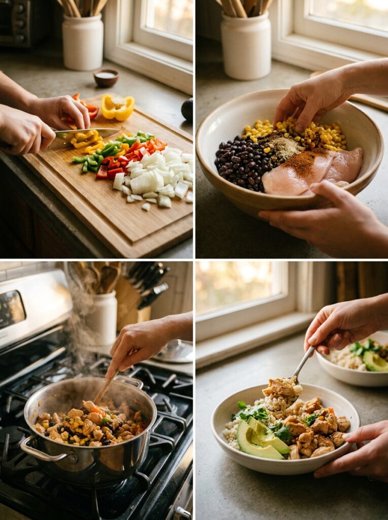 Slow Cooker Chicken Burrito Bowls 14 Chicken Burrito Bowls 202604272312