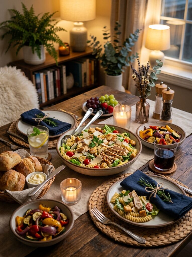 Chicken Caesar Pasta Salad 15 Chicken Caesar Pasta 202604232226