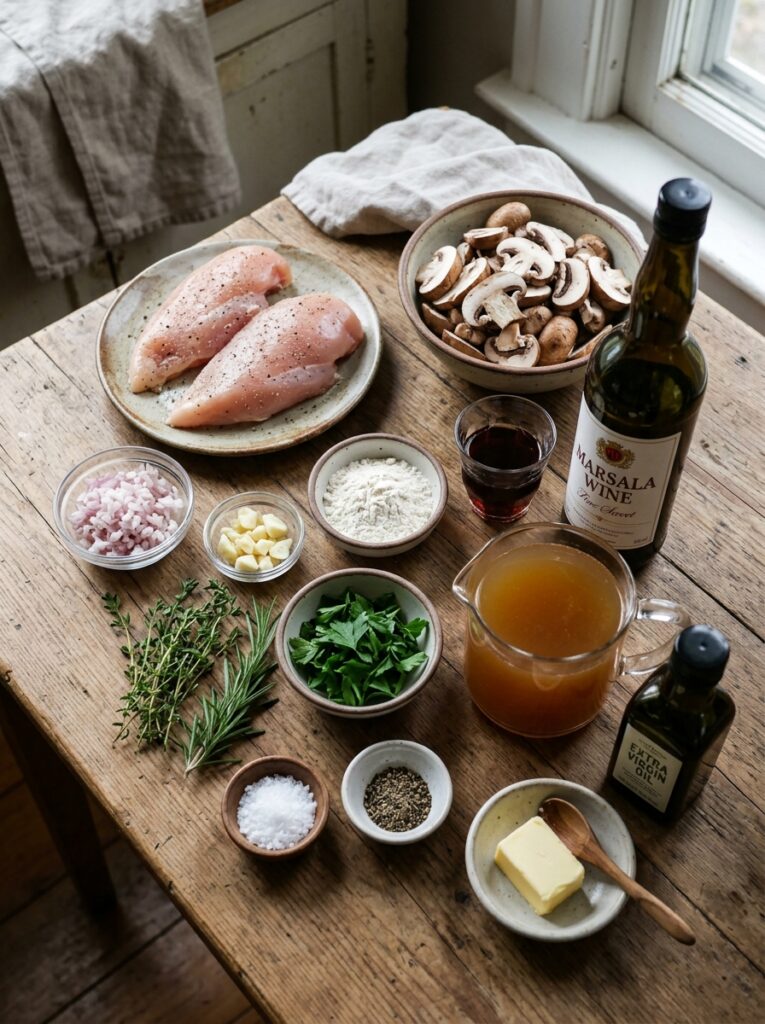 Chicken Breast Marsala Skillet 13 Chicken breast marsala ingredien… 202605012117