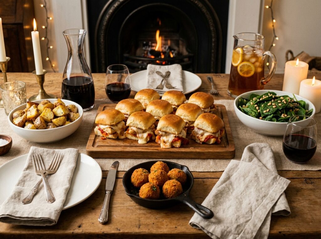 Chicken breast parmesan sliders … 202604301522