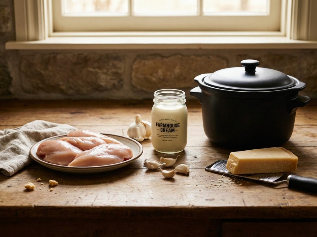 Chicken breasts garlic 202604081923