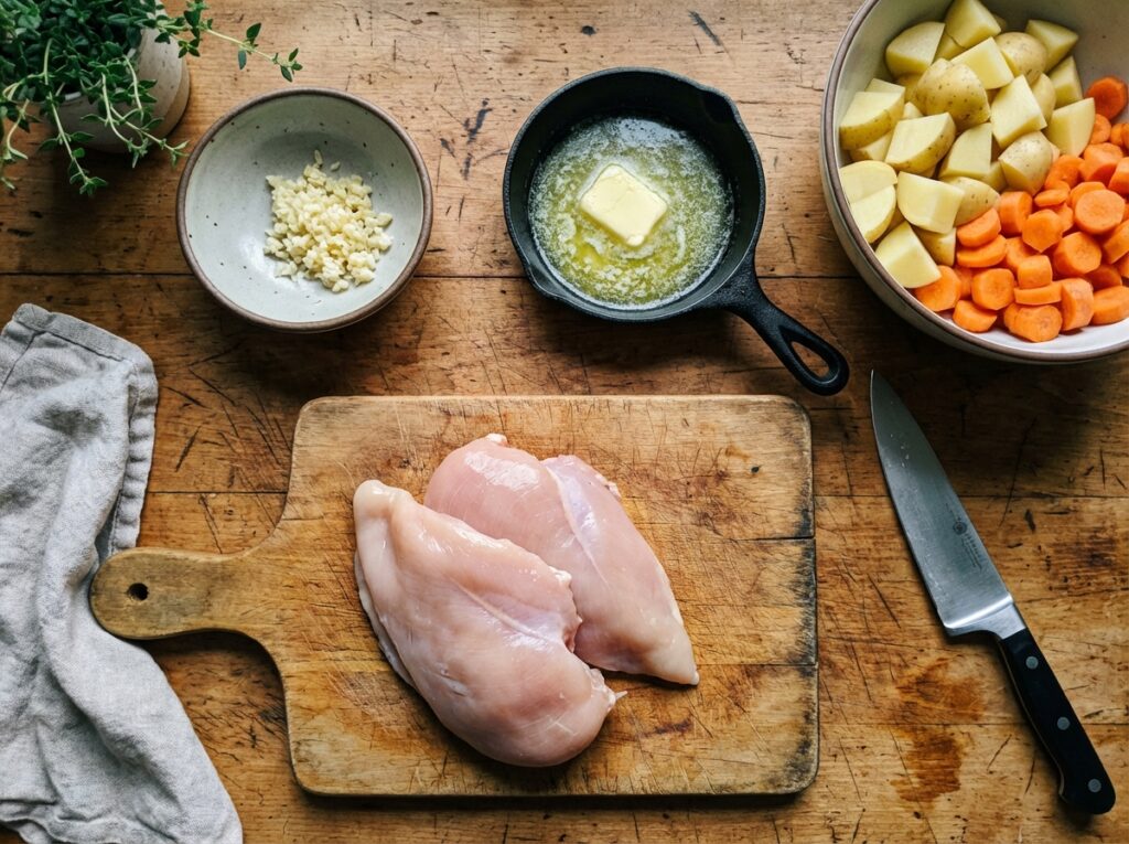 Chicken breasts with 202604091746