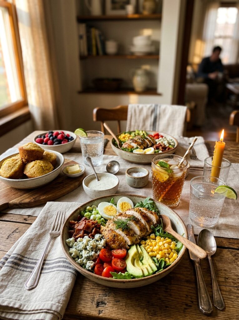 rotisserie chicken cobb salad bowls 15 Chicken cobb salad 202604261752