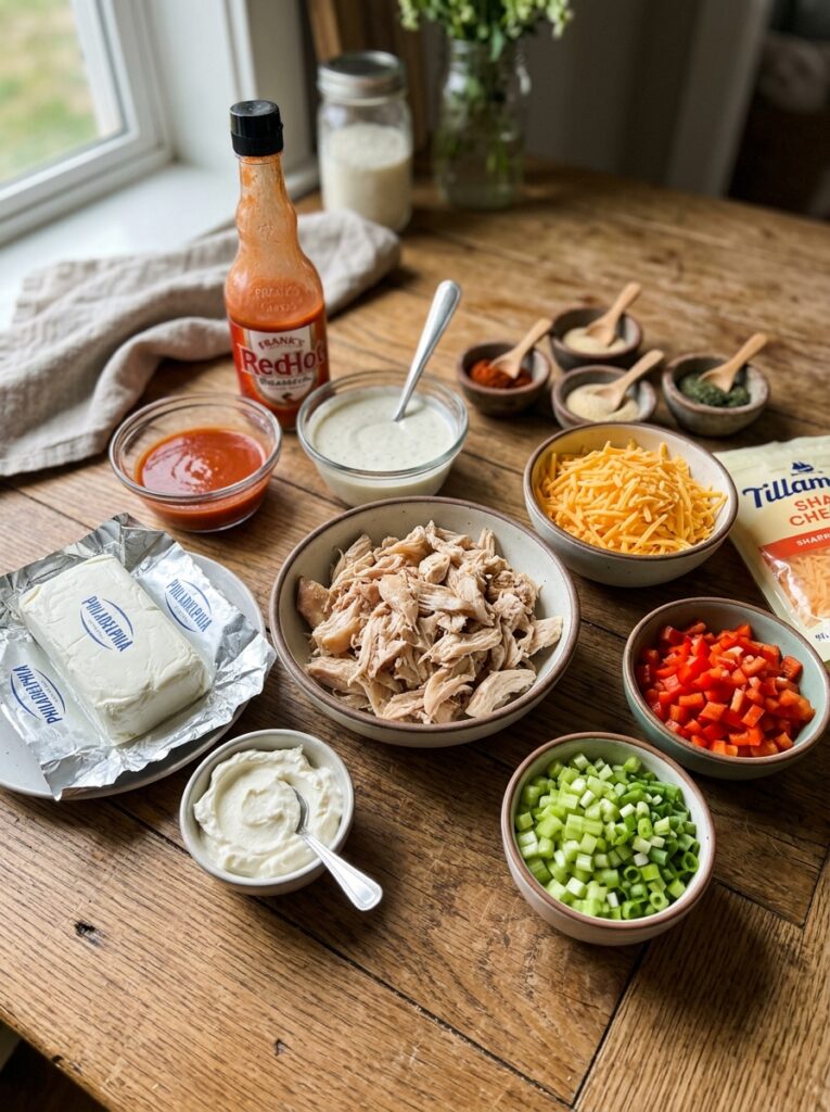 Chicken dip ingredients 202604222128