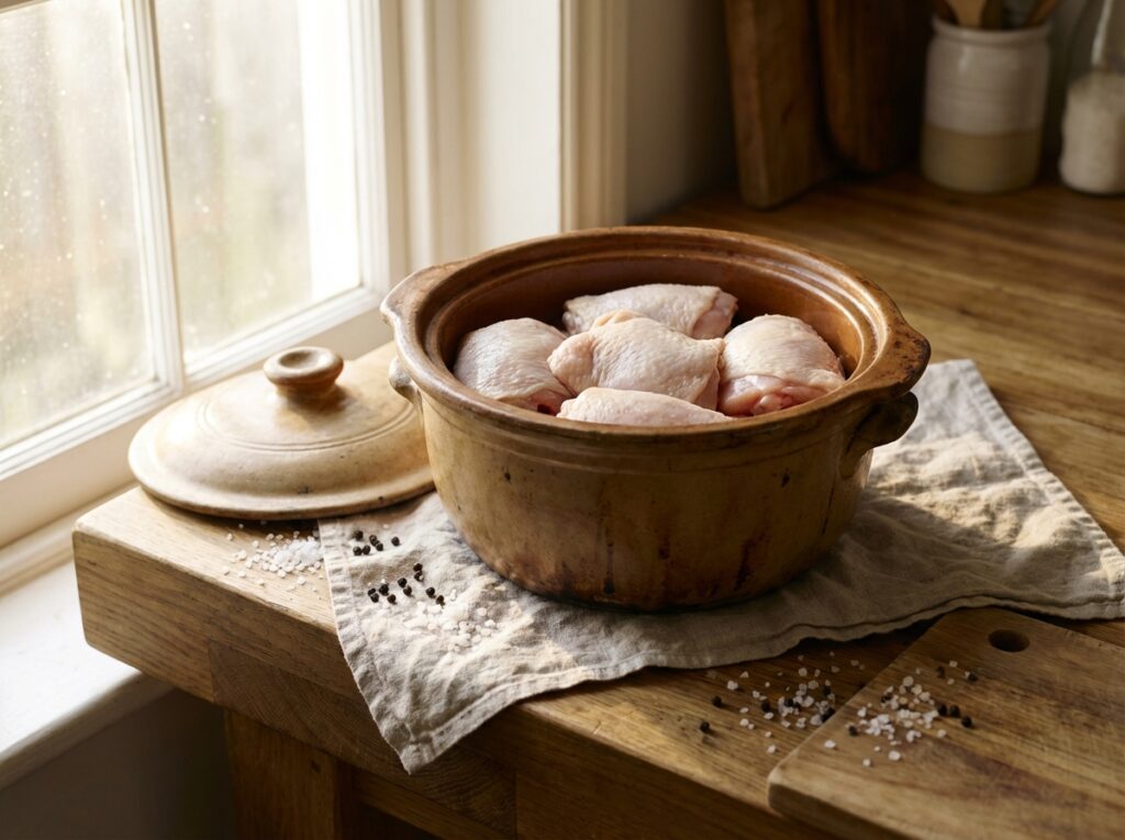 Chicken thighs in 202604091906