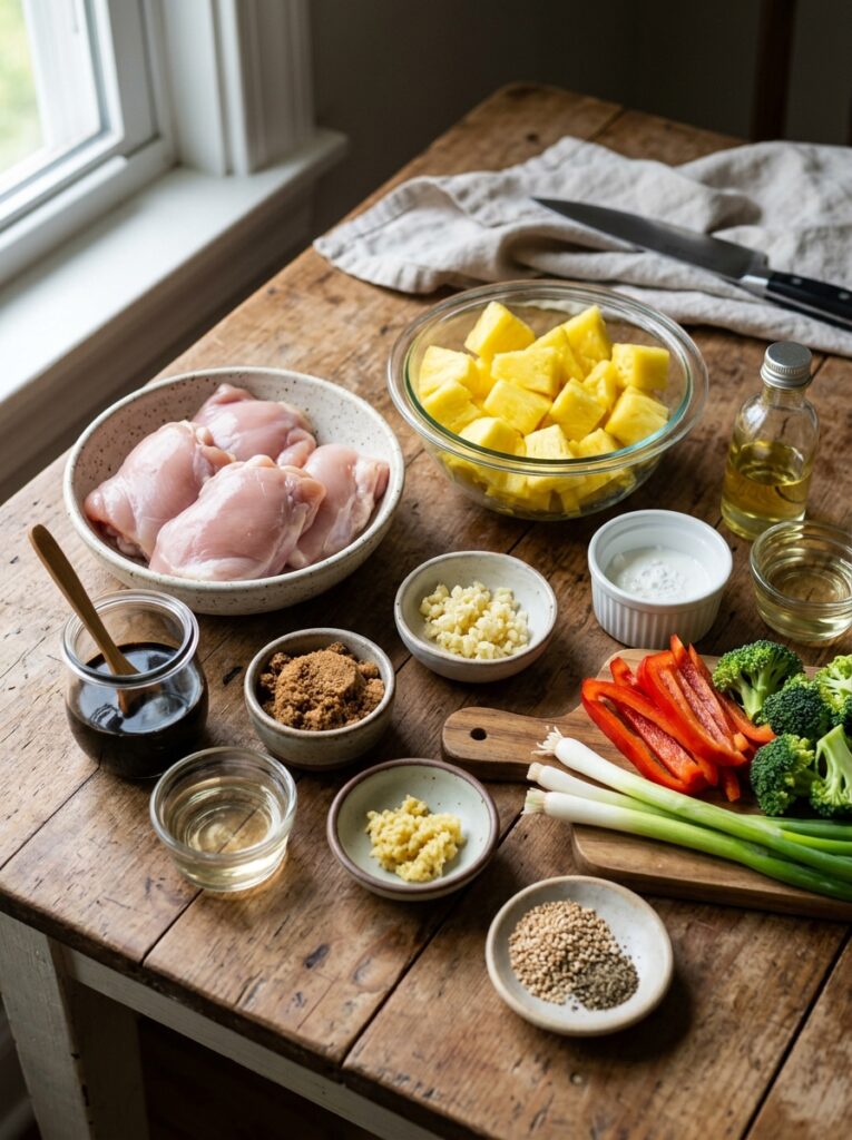 Chicken thighs ingredients 202604251541