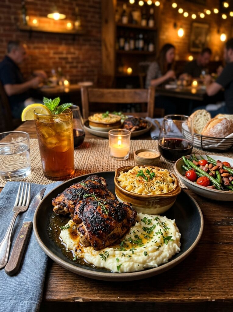 blackened chicken thighs 15 Chicken thighs side dishes drinks 202605012154