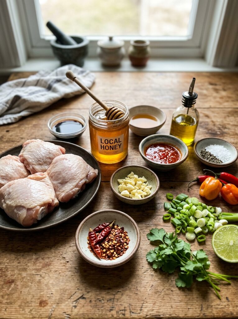 Chicken thighs with 202604222217