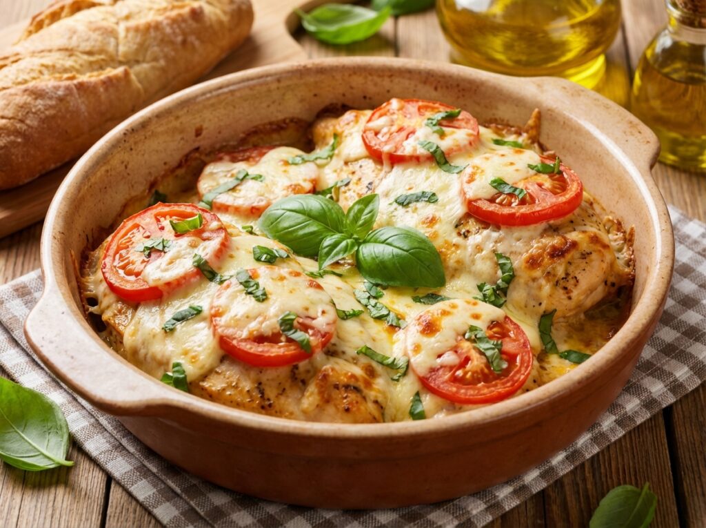 Chicken topped with 202604081944