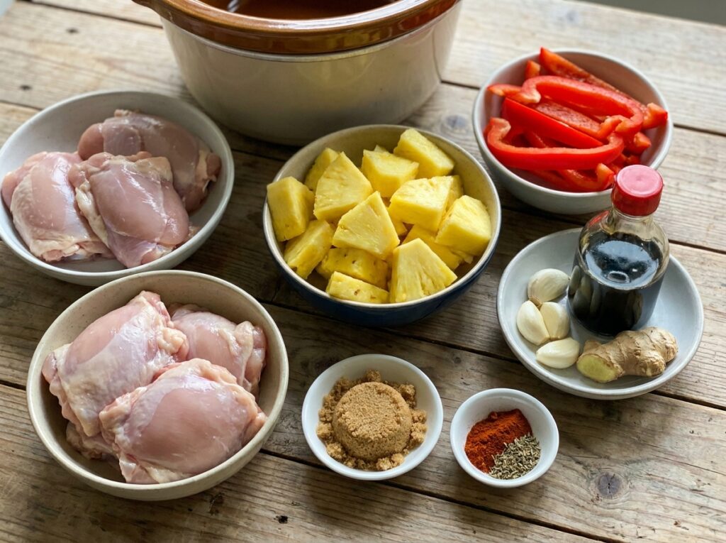 slow cooker hawaiian pineapple chicken 13 Close up amateur photo of 202604301553