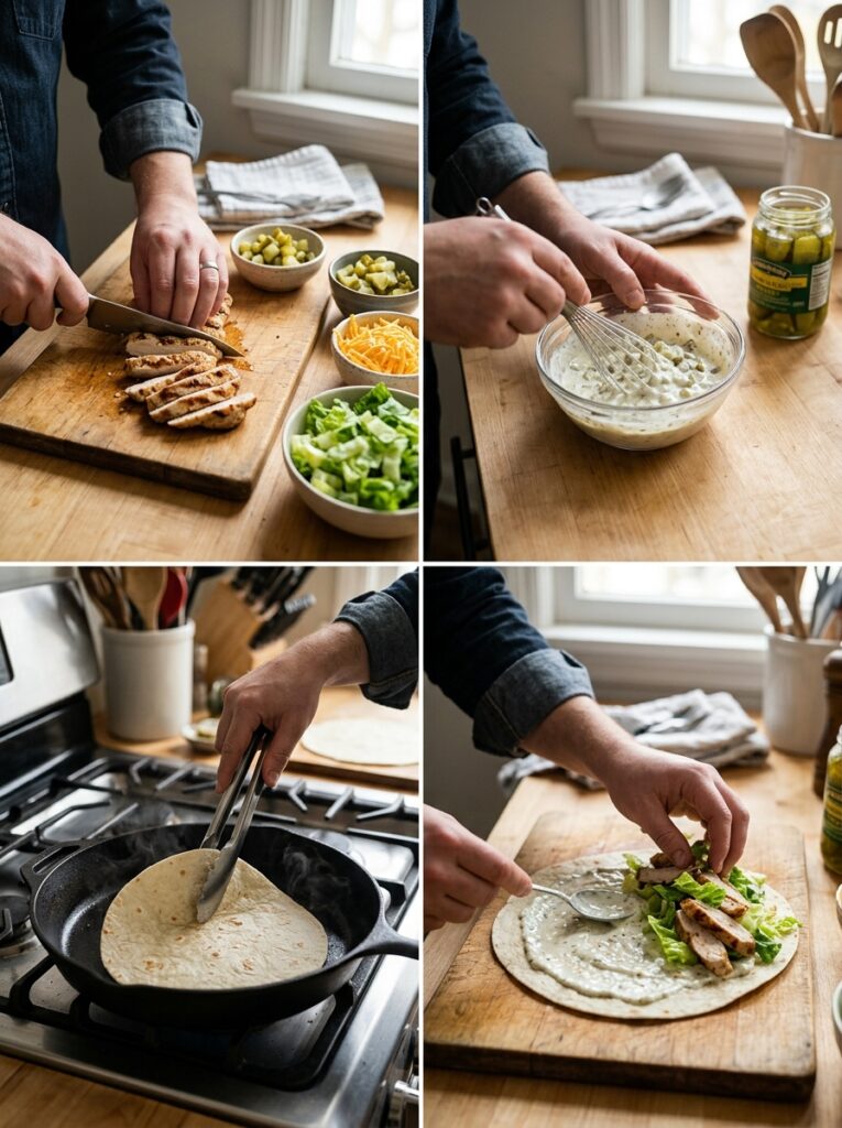 Pickle Ranch Chicken Wraps 14 Cooking Pickle Ranch 202604250221