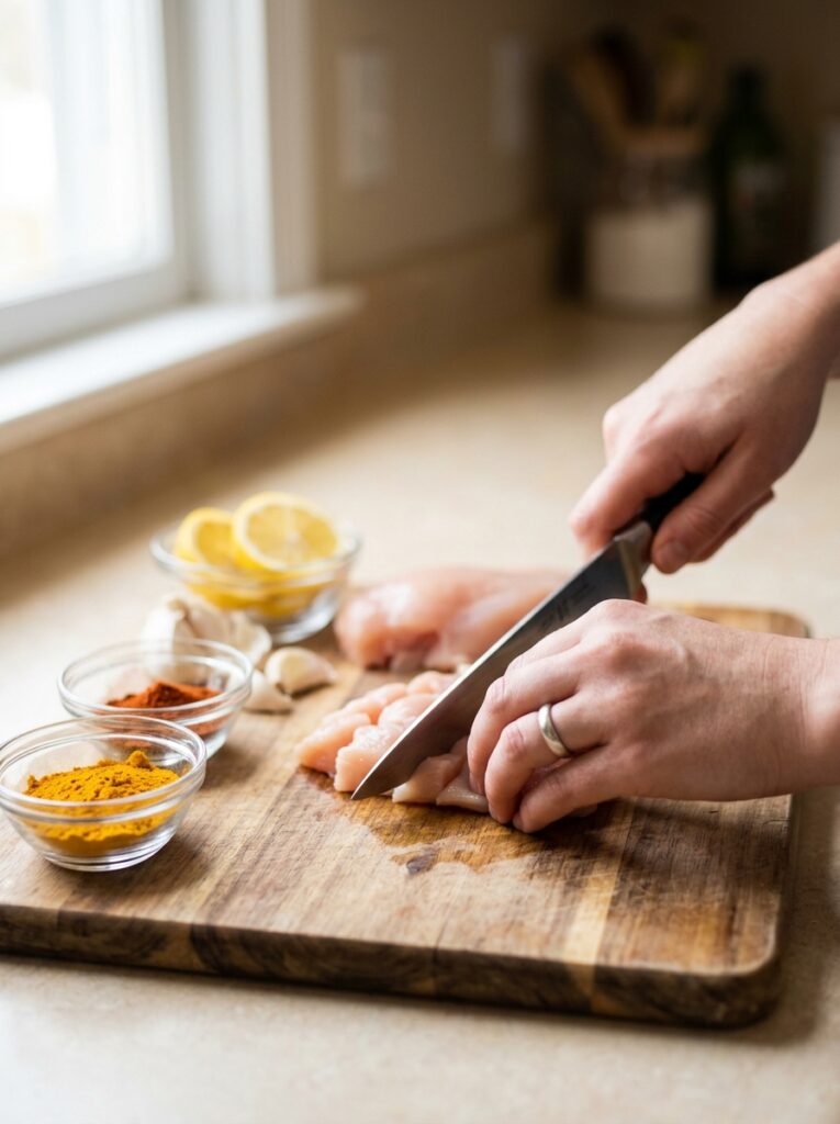 turmeric chicken avocado wraps 14 Cooking Turmeric Chicken 202604250147