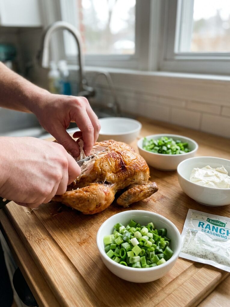 Rotisserie Chicken Ranch Pinwheels 14 Cooking rotisserie chicken 202604272319