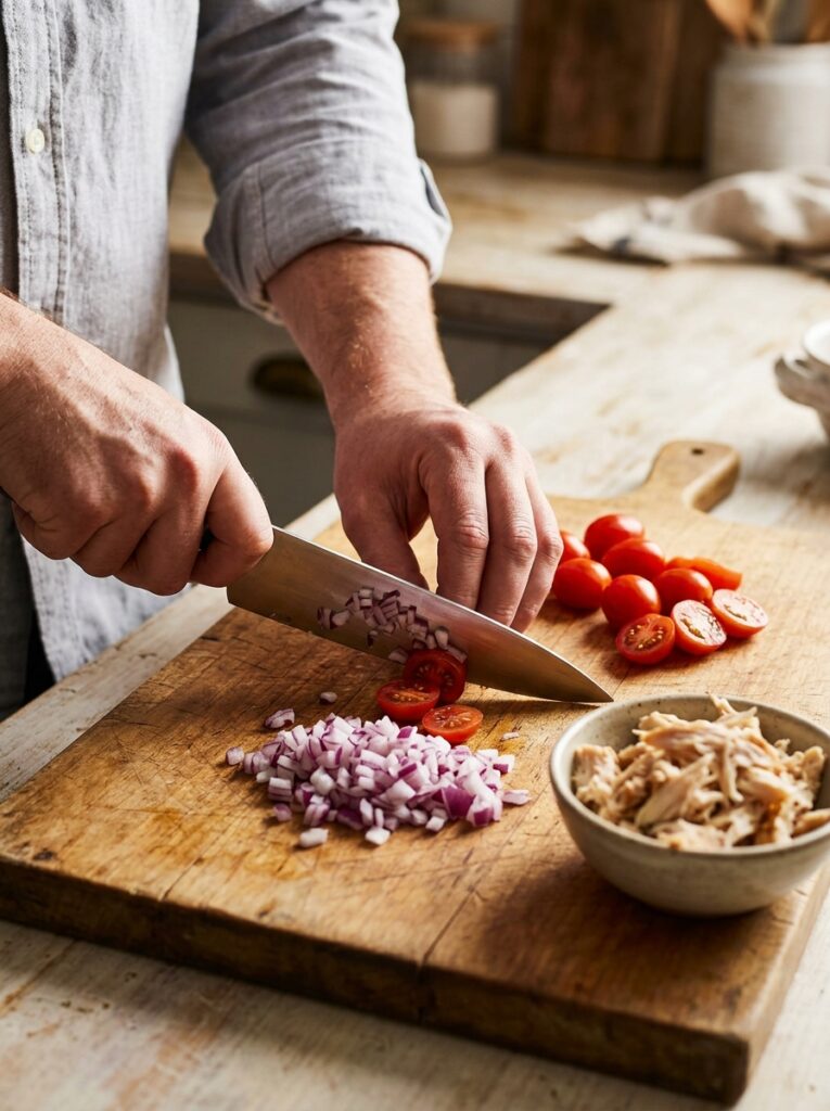 Rotisserie Chicken Bruschetta Toasts: Easy, Flavor-Packed Appetizer 14 Cooking rotisserie chicken brusc… 202604282257