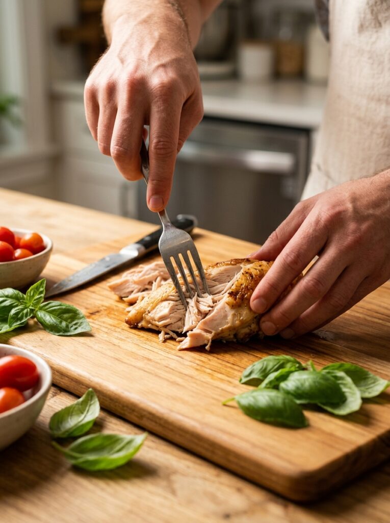 Rotisserie Chicken Pesto Grilled Cheese 14 Cooking rotisserie chicken pesto… 202605012144