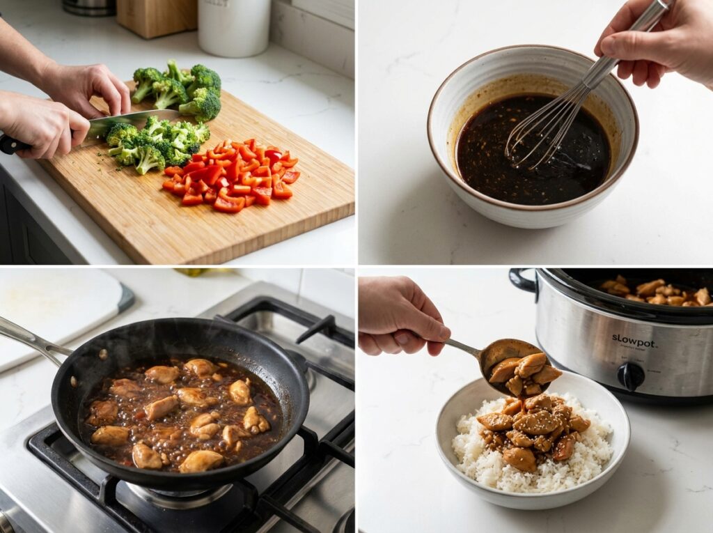 Crockpot Teriyaki Chicken Rice Bowls 14 Cooking teriyaki chicken rice bowls 202604301533