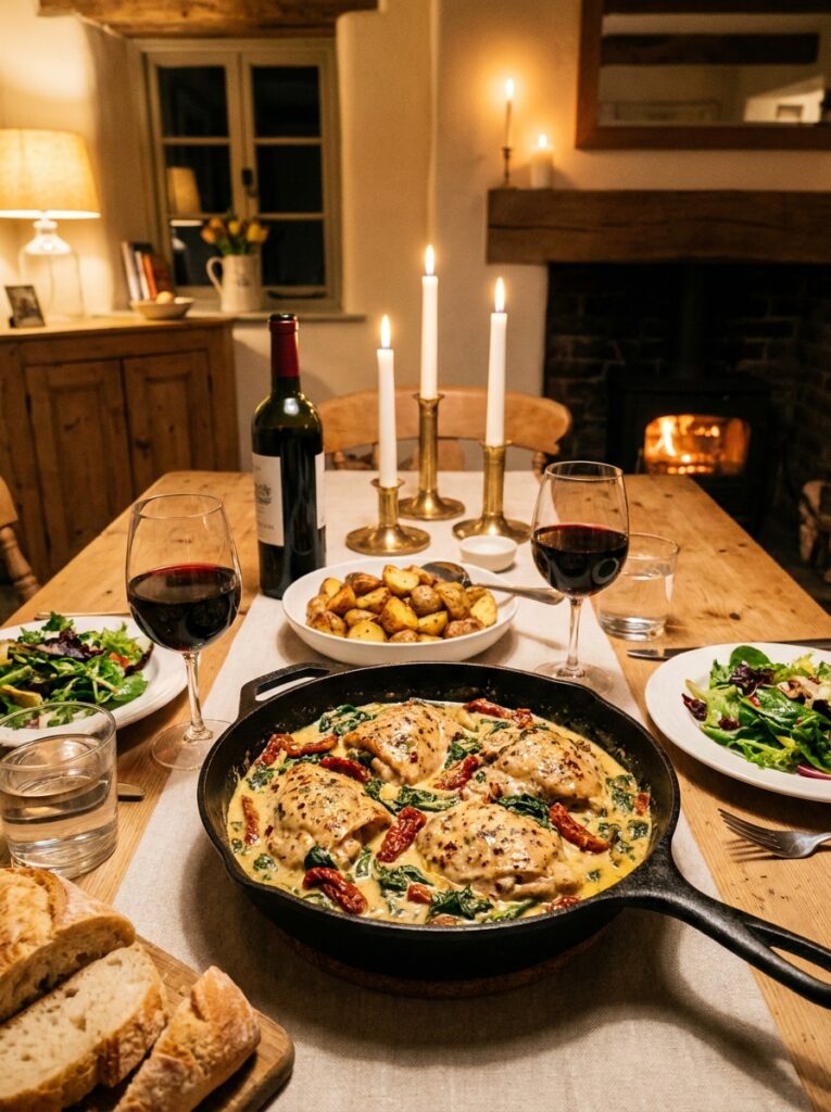 Creamy Tuscan chicken 202604182218