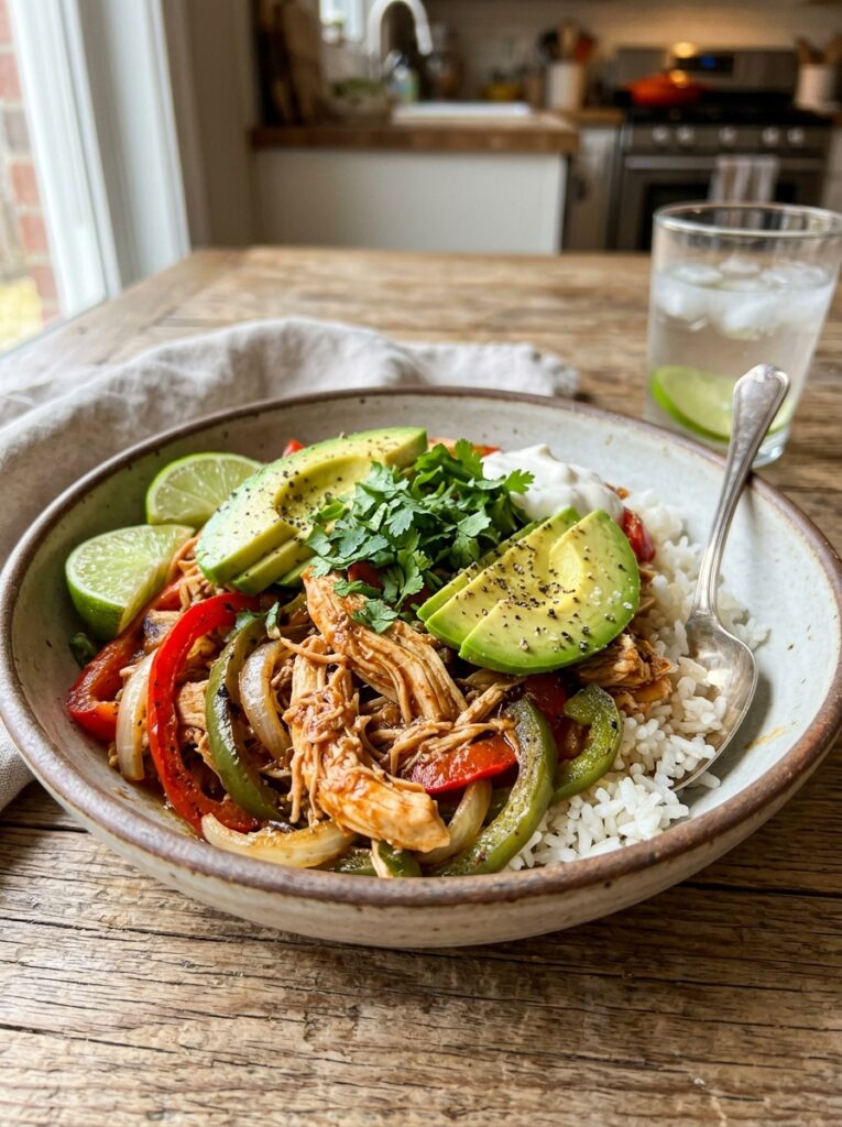 Crockpot Chicken Fajita Bowls 12 Crockpot Chicken Fajita 202604232254