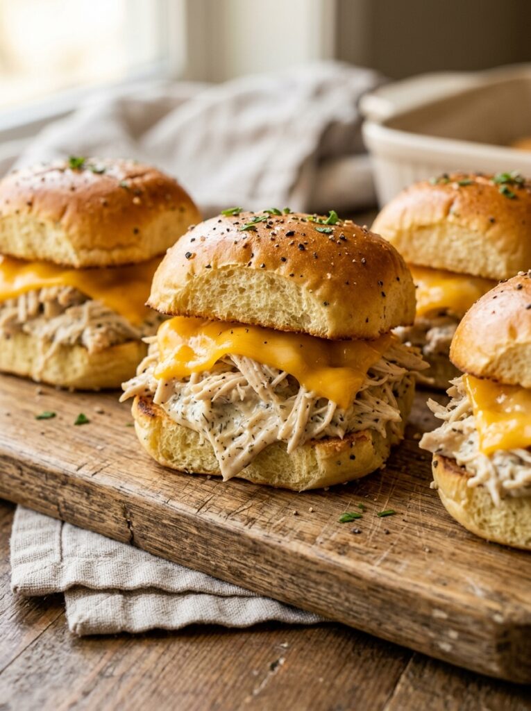Crockpot Creamy Ranch Chicken Sandwiches Recipe 12 Crockpot Creamy Ranch Chicken Sa… 202604282223