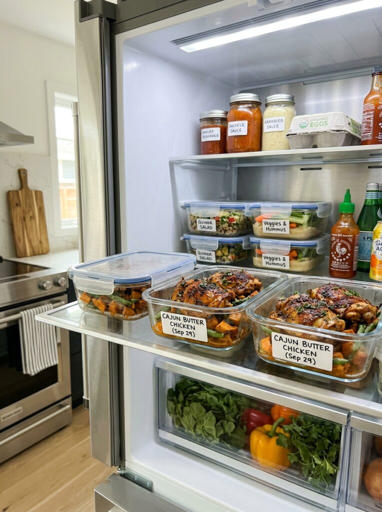 Cajun Butter Chicken Thighs: A Spicy, Savory Recipe 16 Food containers with butter chicken 202605012132