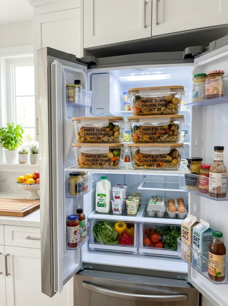 Maple Dijon Chicken Thighs Recipe 16 Food storage containers 202604251532
