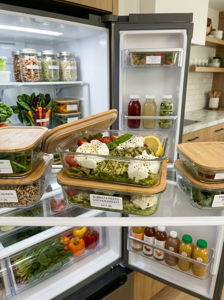 Burrata Pesto Chicken Breast 16 Food storage containers 202604261643