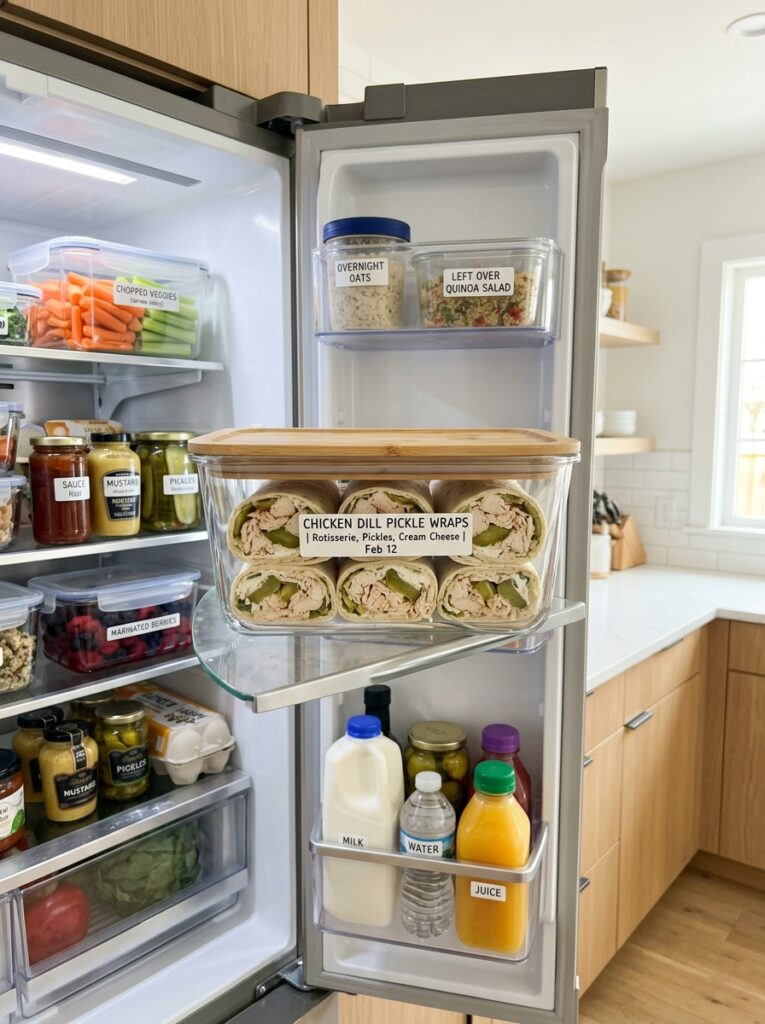 Rotisserie Chicken Dill Pickle Wraps Recipe 16 Food storage containers 202604261745